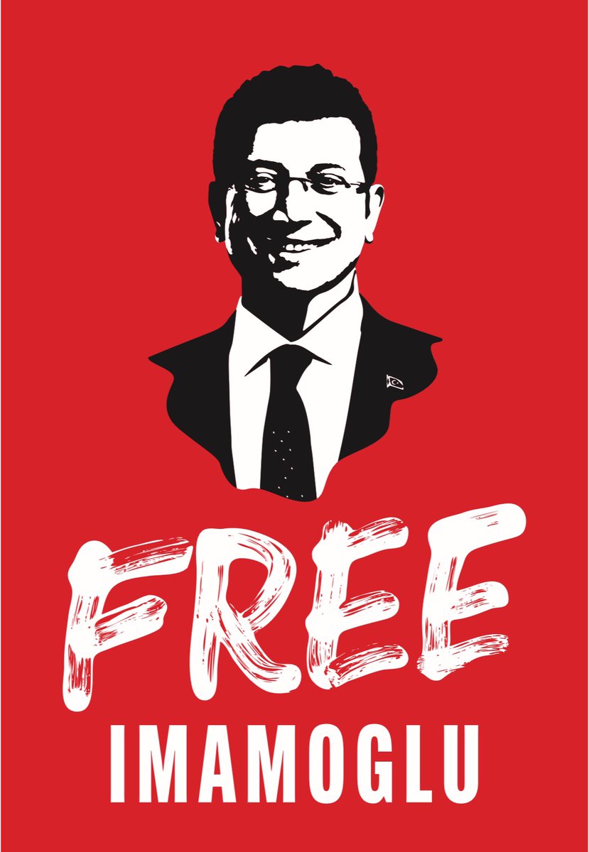 Her yerde paylaşacağız. Her yere asacağız!

#FreeImamoglu
#İmamoğluHerYerde