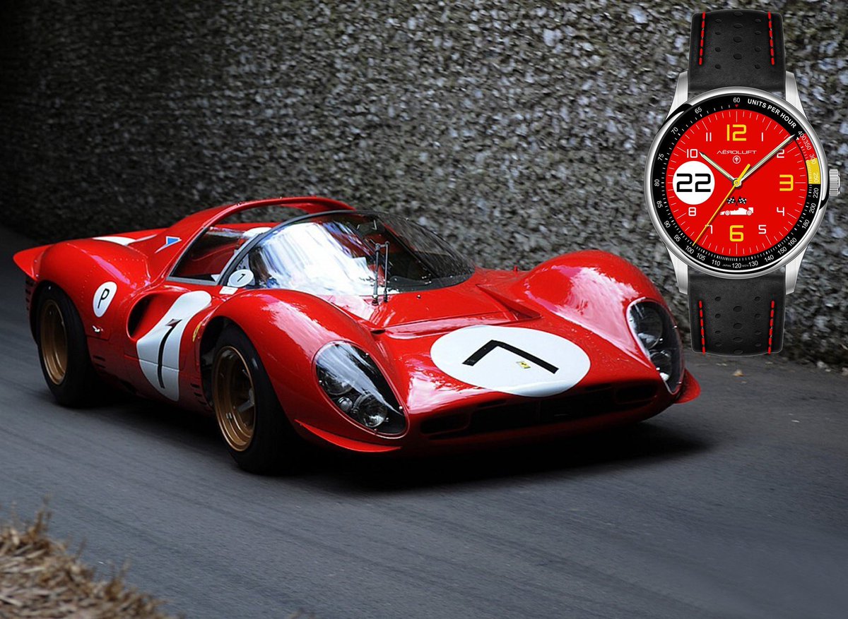aeroluft's tweet photo. The #Ferrari 330 P4 could not beat the #FordGT40 in #Lemans but it wins for the title of the most beautiful #racecar of all times
#AEROLUFT #relojes #montres #uhren #orologi #watches #racingcars #vintagecars #classiccars #motorsport #rossocorsa #racingred #lemans24 #lemans24h https://t.co/JVWW0bJ7rr