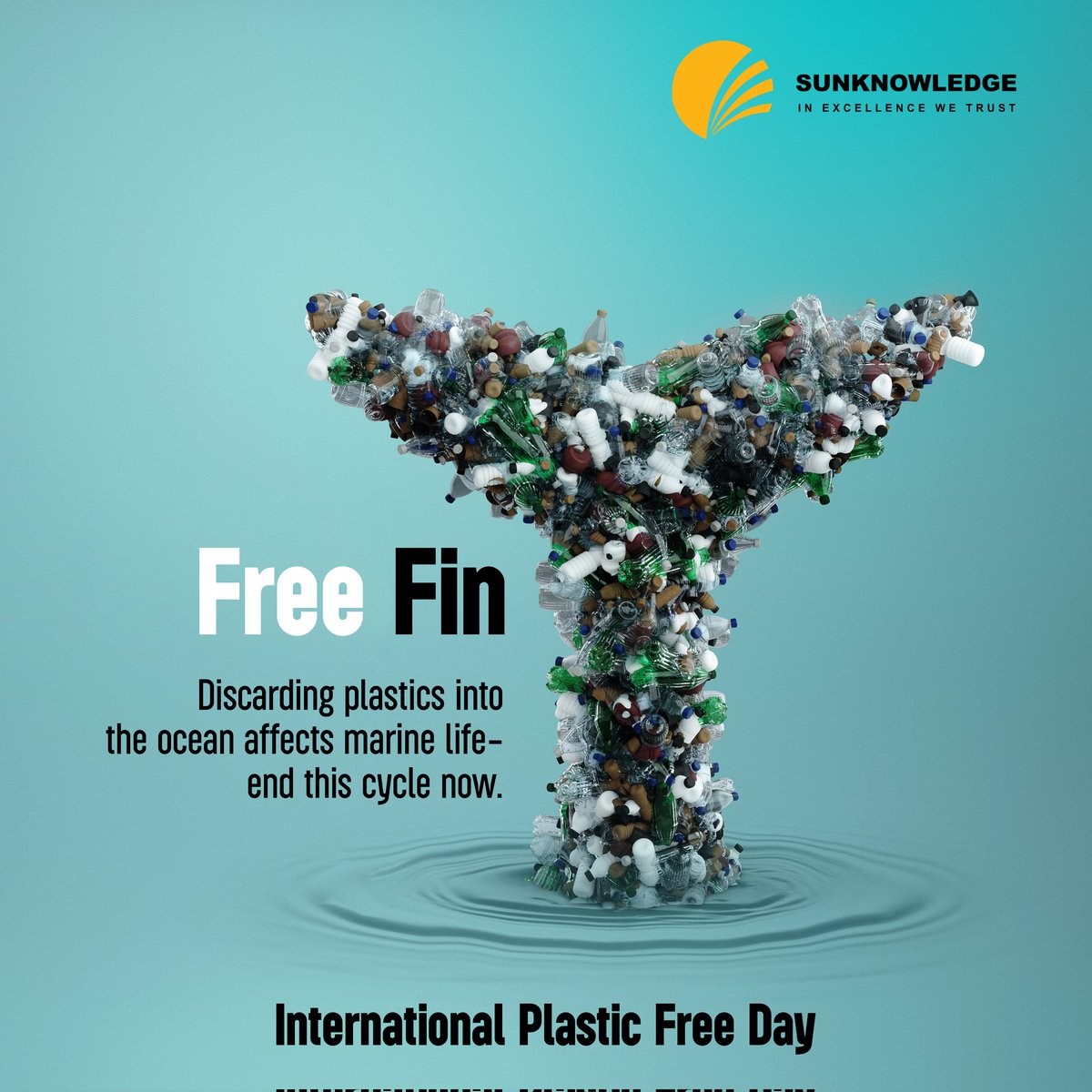 Let us end the cycle of plastic usage and move towards an eco-friendly tomorrow. #plasticfreeday #environmentalhealth