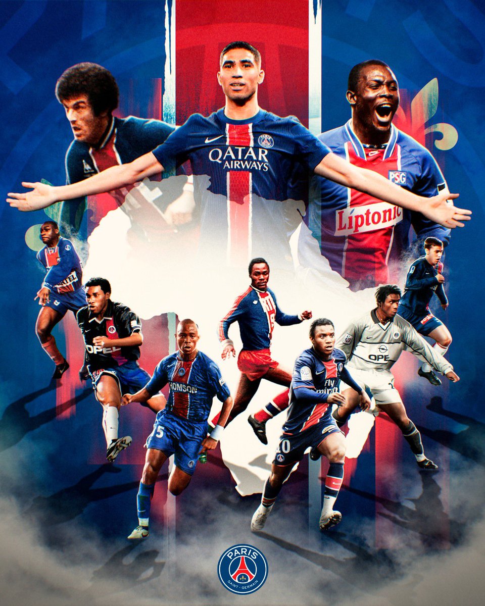 Happy #AfricaDay! 🌍

A continent that has produced many great Paris Saint-Germain players ❤️💙