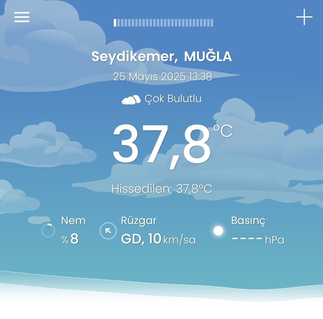 Varmı arttıran Anlık 37.8 derece