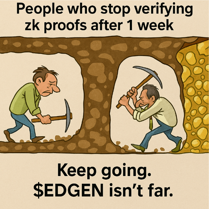 LiveTopnews's tweet photo. Keep going. $EDGEN isn’t far.
#LayerEdge #zkGang #CryptoTestnet #BitcoinInfra https://t.co/MI9JmxOvXl