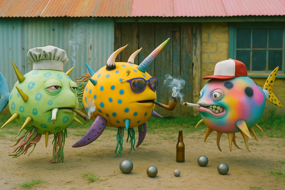 Spiky Space Fish United tweet media