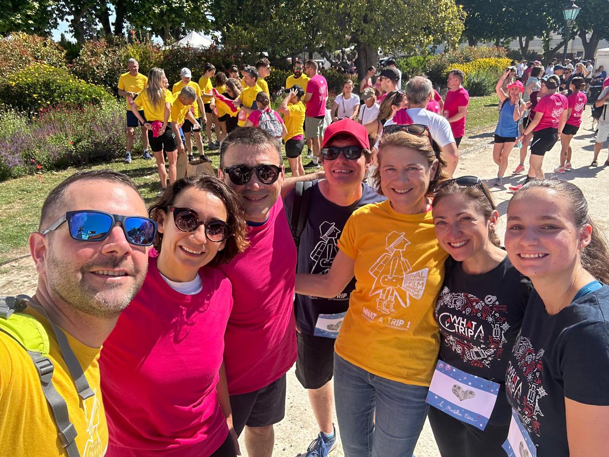 L’équipe du WAT sur La Montpellier Reine !