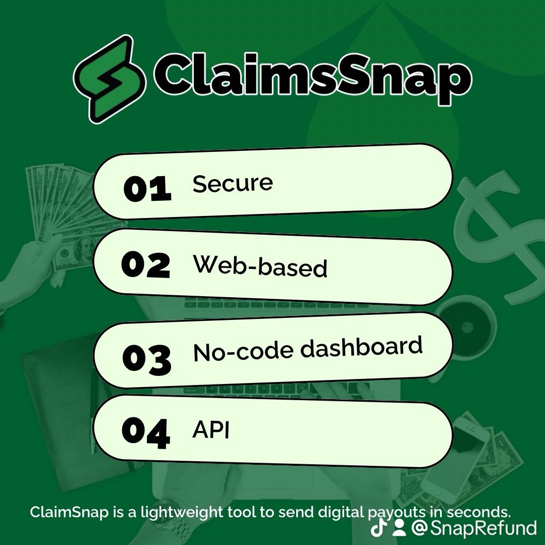 SnapRefund tweet media