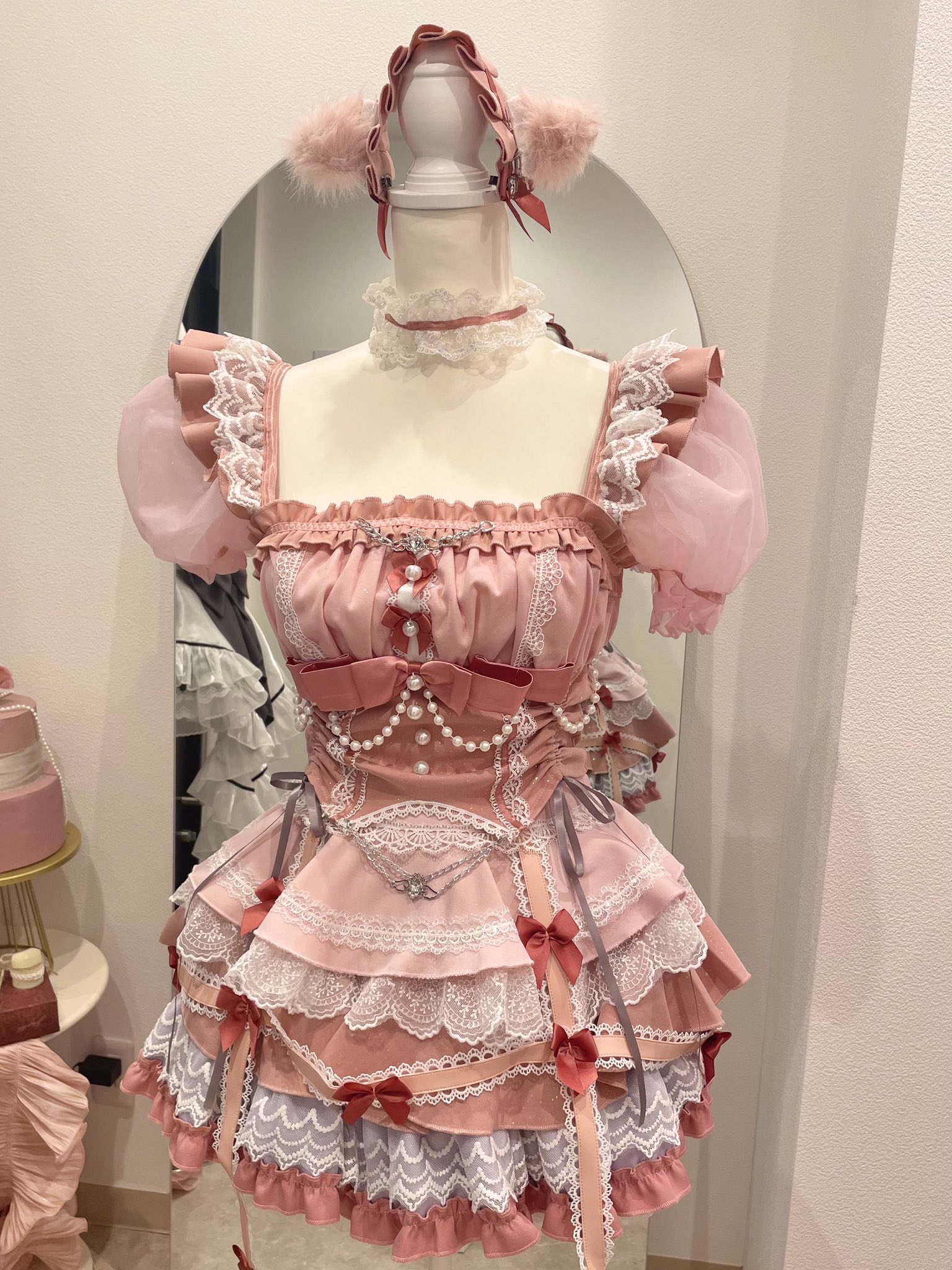 【限定値下げ】ロココフィーユキャットドレス【マリームーン】 マリームーン malymoon ロココフィーユキャットドレス - メルカリ