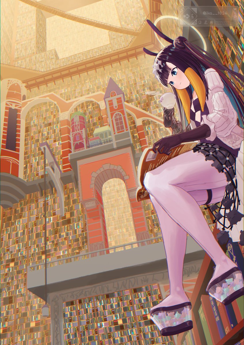 ika__1024's tweet image. library country
#inART