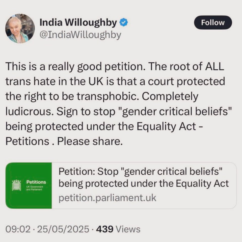 I’ll say what I f***ing want, there are two genders &amp; two sexes, these people are utterly deranged.
They want to police what we can say, how sinister, how delusional.

Women &amp; girls have rights for a reason, those rights supersede those of men or boys pretending to be them.