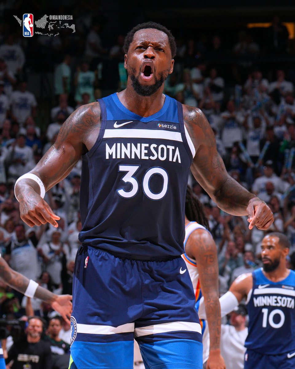 NBA_Indonesia's tweet photo. Duo dari @timberwolves yang memimpin kemenangan hari ini! 

Anthony Edwards dan Julius Randle! 🤩🏀 

#NBAPlayOffs #PlayerRecap https://t.co/YxzCHG3xlN