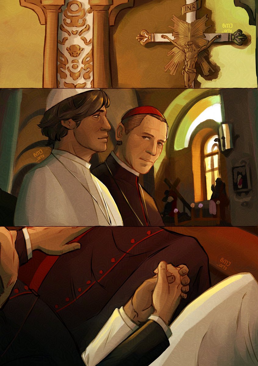 BMJ_arts's tweet photo. “Maybe you just need someone to pray with.”

#lawrenitez #conclave2024 #conclavemovie #vincentbenitez #thomaslawrence https://t.co/CEdmzrdJ2t