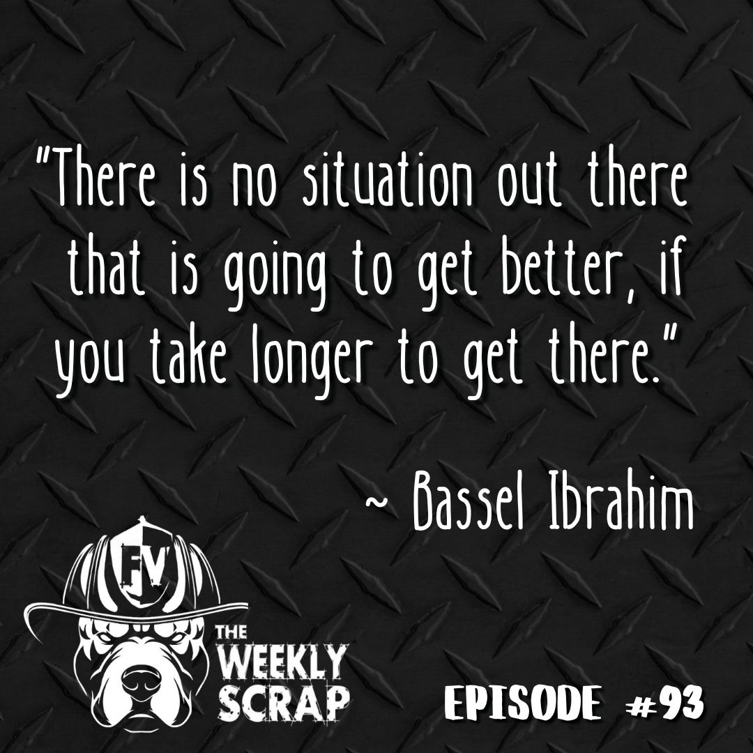 Weekly Scrap #93 - Bassel Ibrahim, on passion and standards 

The Value of a Scrap continues long after it was live. Go find out what you missed!

Streaming now on Youtube and your favorite Podcast Platforms !

buff.ly/iYKG8oK