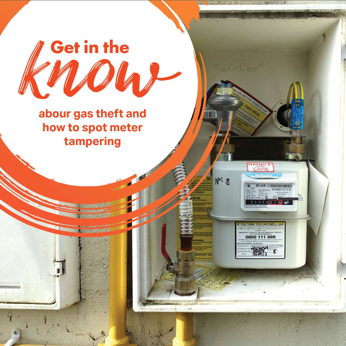Would you recognise the signs of a tampered meter in a new or rented property? 🤔

Stay safe - any sign that a meter has been tampered with must be reported straight away 📞📱

Find out more about possible signs 👉 cadentgas.com/gastheft 

#GetintheKnow #GasSafety #GasTheft