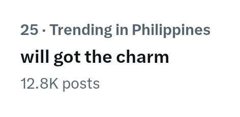 TeamWillTrends's tweet photo. Talked about relevance? 

3 solo tags about Will Ashley are trending 

BBS WILL
WILL BELIEVE IN YOU 
WILL GOT THE CHARM https://t.co/HWkAkeE3tp