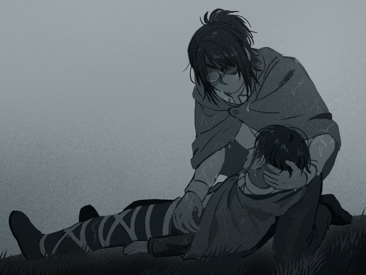 #levihan
리바한지
남친이 만신창이가 돼서 옴