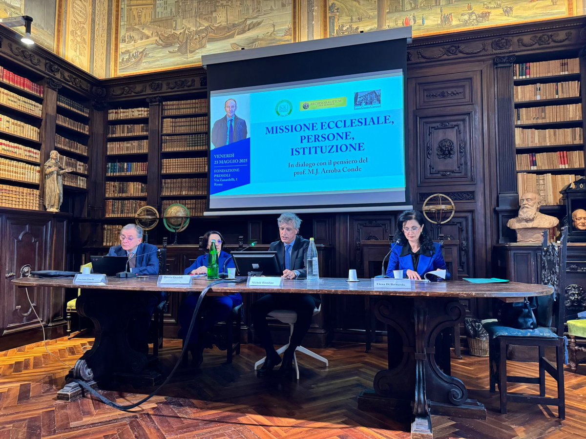 È stato bello ricordare con amici, colleghi ed ex allievi, il pensiero e il contributo scientifico di un grande studioso del diritto canonico—che amo definire “amico fedele e maestro insostituibile”.