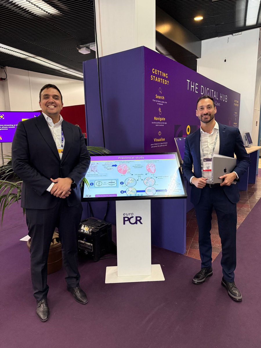 Carlos Real (@carlosreal42) on Twitter photo Thrilled to share insights from the TAMEC (TAVR in mechanical valve) project for the first time at <a href="/PCRonline/">PCRonline 🫀</a>, alongside the amazing <a href="/ignamatsant/">Ignacio J. Amat</a>!
<a href="/Borjaibanez1/">Borja Ibanez</a> <a href="/CNIC_CARDIO/">CNIC</a> Thrilled to share insights from the TAMEC (TAVR in mechanical valve) project for the first time at <a href="/PCRonline/">PCRonline 🫀</a>, alongside the amazing <a href="/ignamatsant/">Ignacio J. Amat</a>!
<a href="/Borjaibanez1/">Borja Ibanez</a> <a href="/CNIC_CARDIO/">CNIC</a>