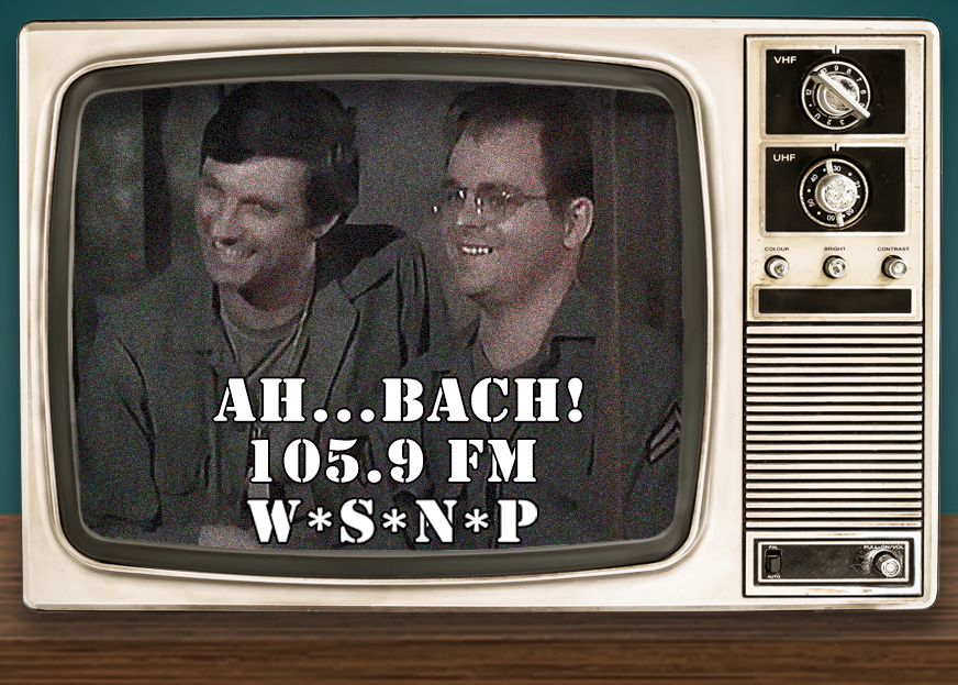 1059fmWSNP's tweet photo. Attention, all personnel! If you want to impress someone with some pretty highbrow tastes in music, tune in 7:00 - 9:00 am every Sunday, smile, and say, "Ahh, Bach!" 105.9 FM in Stevens Point, https://t.co/284RXWkpfp https://t.co/983U9iJlmI