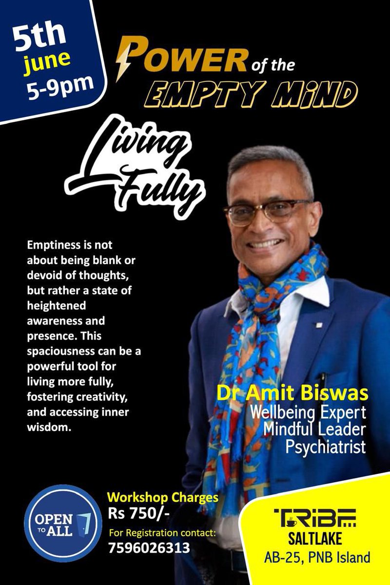 Hope you can join me exploring the ‘emptiness’ as  a powerful holding ground of fullness or wholeness!