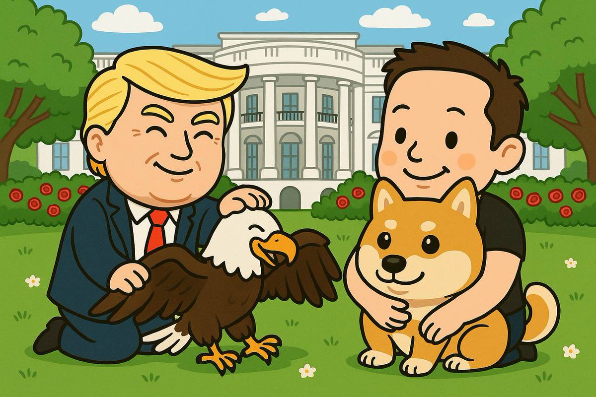 Elon’s got Doge, but Trump’s got $E – symbol of FREEDOM, STRENGTH, and WINNING! Nobody does it better! 🚀🇺🇸