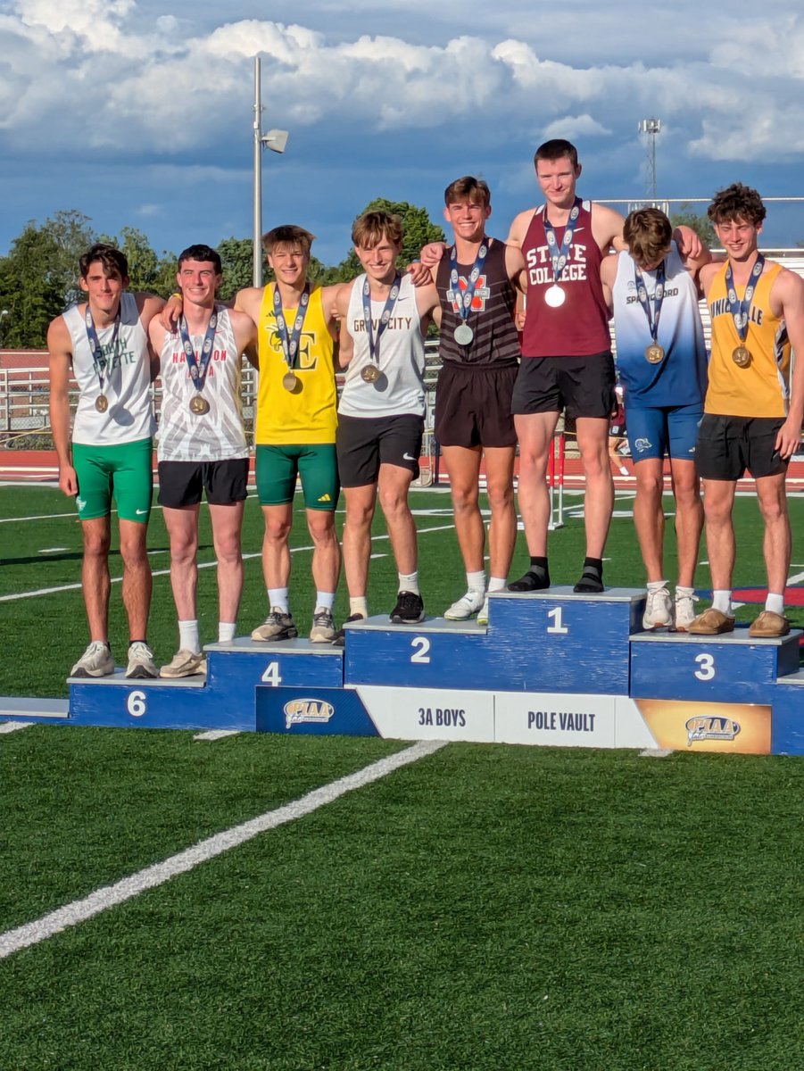 Emmaus High School XC/Track & Field (@emmausxctf) on Twitter photo Congratulations to our PIAA AAA State Medalists Mady McCartney with a fabulous 3200m race til the end, new school record 10:29.51, 2nd overall place!!! Tyler Grabinski finished his EHS career with a 4th place finish in PV 14’0, & school record of 16’0 this season!!! So PROUD!🐝 Congratulations to our PIAA AAA State Medalists Mady McCartney with a fabulous 3200m race til the end, new school record 10:29.51, 2nd overall place!!! Tyler Grabinski finished his EHS career with a 4th place finish in PV 14’0, & school record of 16’0 this season!!! So PROUD!🐝