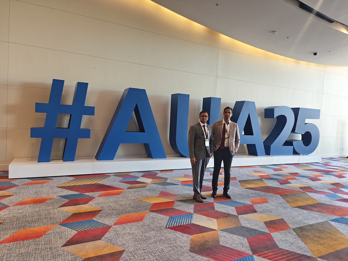 DrDeepakJK's tweet photo. AUA 2025!☺️ Las Vegas! Done!✌️
Feeling Delighted and Proud to present!😎

My Video on IVC Thrombectomy 
AUA (American Urology Association) 2025

after continuous 3 years selected in AUA 2025☺️

Special thanks to Dr Kishore TA sir!

Only Urologist from BengaluruAUA 2025 podium!😎 https://t.co/LyXXUbSIFl