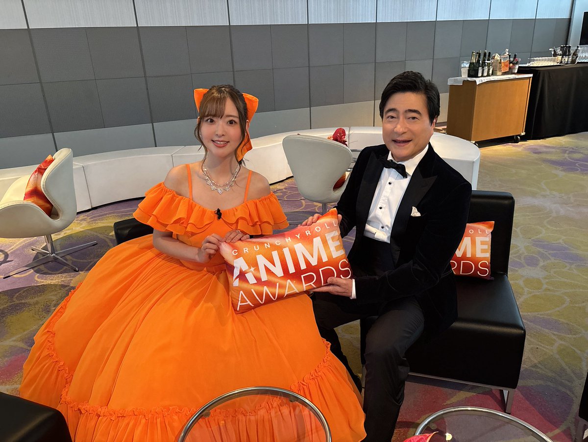 Crunchyroll Anime Awards 2025 
ありがとうございました！
また来年10周年でお会いしましょう！
10周年きっと色んなサプライズがあるんだろうな~❤︎楽しみ❤︎
It was such an honor to be a part of this amazing night❤︎ thank you all so much for all the love for anime ❤︎
#AnimeAwards
