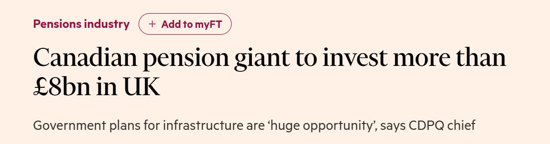 KhuranaSanchi's tweet photo. CDPQ’s $8Bn investment in the UK reflects a broader #reallocation trend away from the US, with growing emphasis on Europe's infrastructure and energy security. But amid UK's sluggish growth, there will be opportunities to buy energy assets at relatively attractive valuations https://t.co/Mrh7qXAnnQ