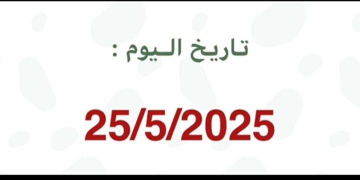 تاريخ اليوم لن يتكرر بوجودنا نحن هذا الجيل👆 فأقرب تاريخ قادم  مشابه له هو :
25/5/2125

وفي ذلك الوقت سنكون جميعنا تحت باطن الأرض ، 
أسأل الله أن نكون نحن وإياكم جميعاً في ذلك الوقت منعمين آمنين بجوار رب العالمين 🤲
......
محبتكم :
ابتسام الجبرين💕