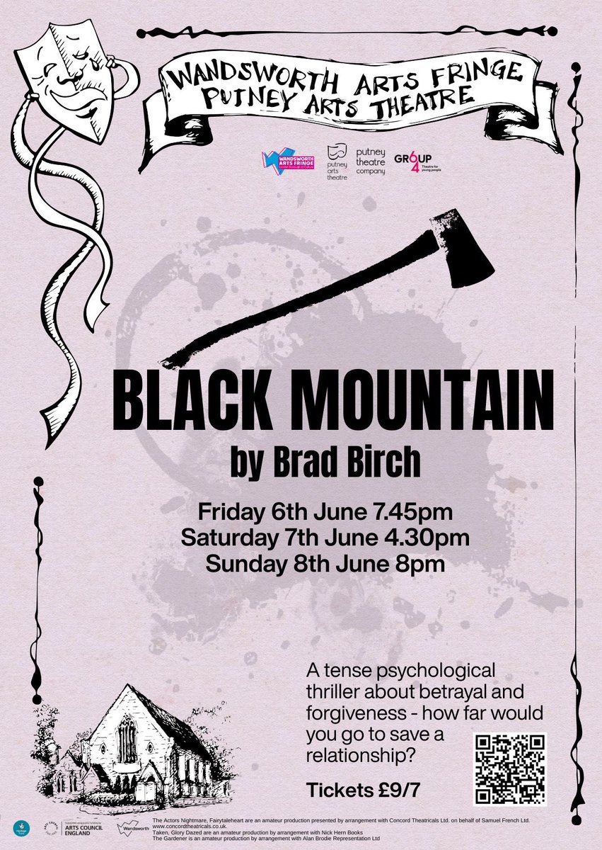 just1hopper's tweet photo. This is the play I’m directing at Putney Arts Theatre as part of @WAFfringe Three chances to see three fantastic actors perform a great piece of writing.
https://t.co/vprVc6DtHq https://t.co/Vj5oBoFokM