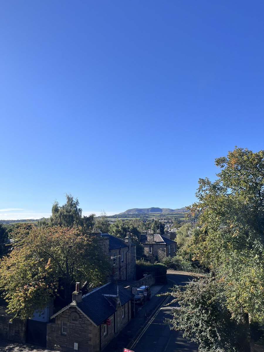 naiwallace's tweet image. My view for the last three years, genuinely gutted to be leaving it (and Edinburgh) 🥲