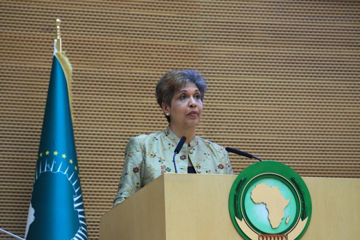 Happy #AfricaDay2025- we are honoring the dignity, resilience of African peoples and their descendants. Reparations are not just about financial compensation - they include recognition of historical wrongs, institutional reform, education and cultural restoration. <a href="/_AfricanUnion/">African Union</a>