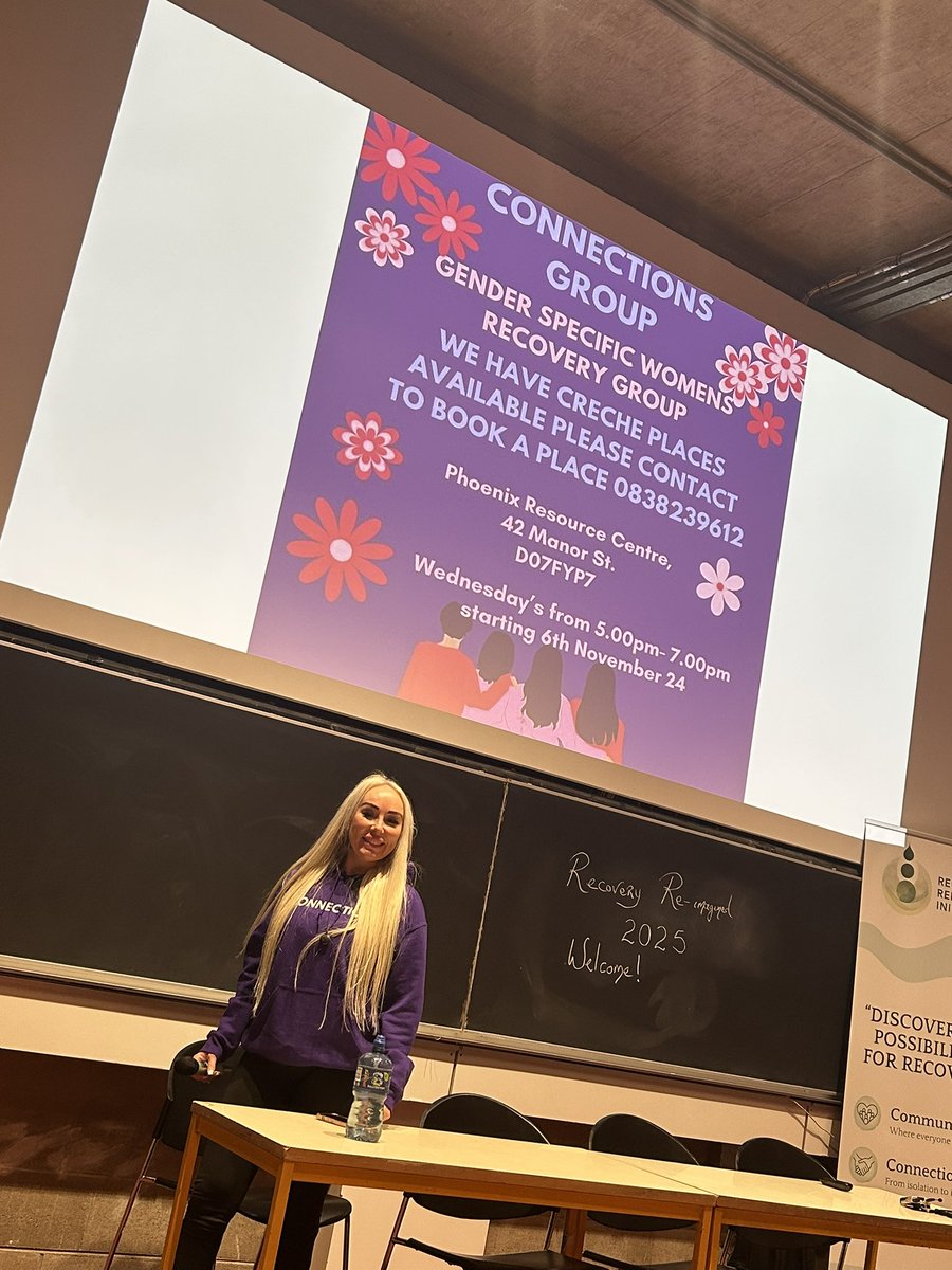 SonyaDunne3's tweet photo. @connectionsgroup
@Trinity college
@recoveryreimanaged
#genderspecific
#nobarriers
#peertopeer
#childcare https://t.co/x3Fz3vc5WK