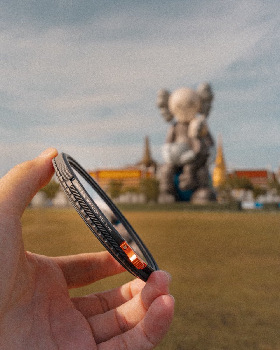 chanapak_win's tweet image. K&amp;amp;F concept ND + CPL Filter x KAWS XX
.
#kfconceptfilter #ndfilter #cplfilter #kaws