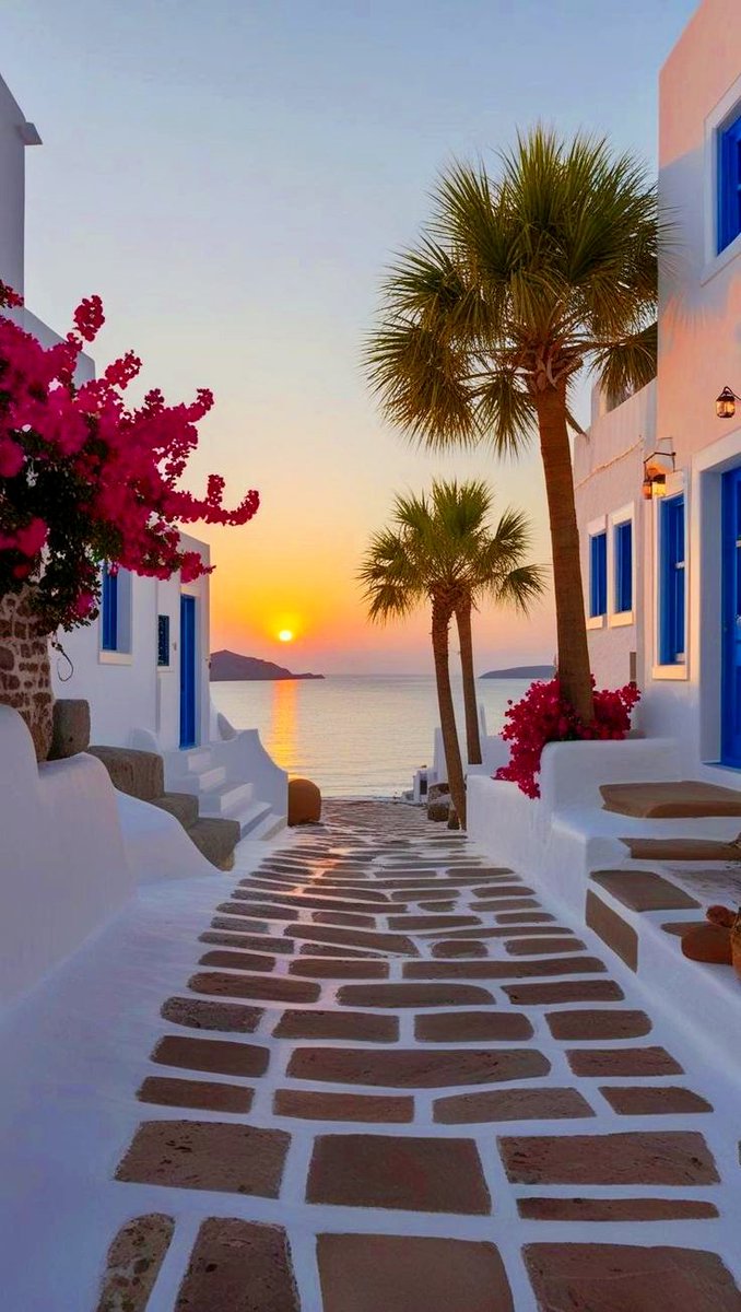 Good Evening 𝕏-World🫀✨

Beautiful evening view of Greek island 💞🌷