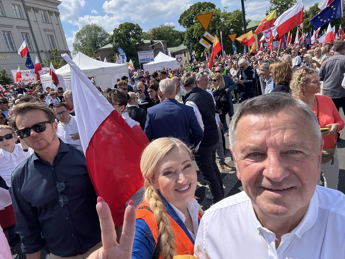 Maszerujemy ✌️ #WielkiMarszPatriotów 🇵🇱