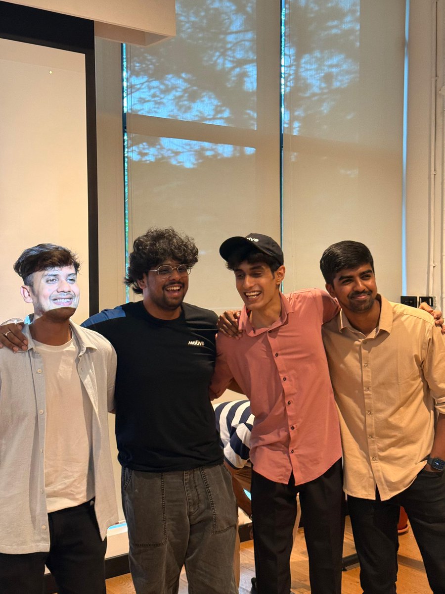 Gokul (@gokul_krish7) on Twitter photo Had good fun hosting a part of <a href="/SwiftBengaluru/">Swift Bengaluru</a>’s Swift developers meet up at Motive yesterday.
Always a pleasure to catch up with familiar folks! Had good fun hosting a part of <a href="/SwiftBengaluru/">Swift Bengaluru</a>’s Swift developers meet up at Motive yesterday.
Always a pleasure to catch up with familiar folks!