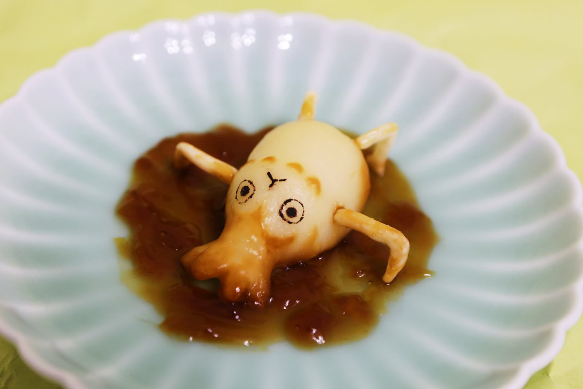 coconaphoto's tweet image. ちなみにはじめてつくったFF14のお菓子は白玉のパイッサ

#FF14