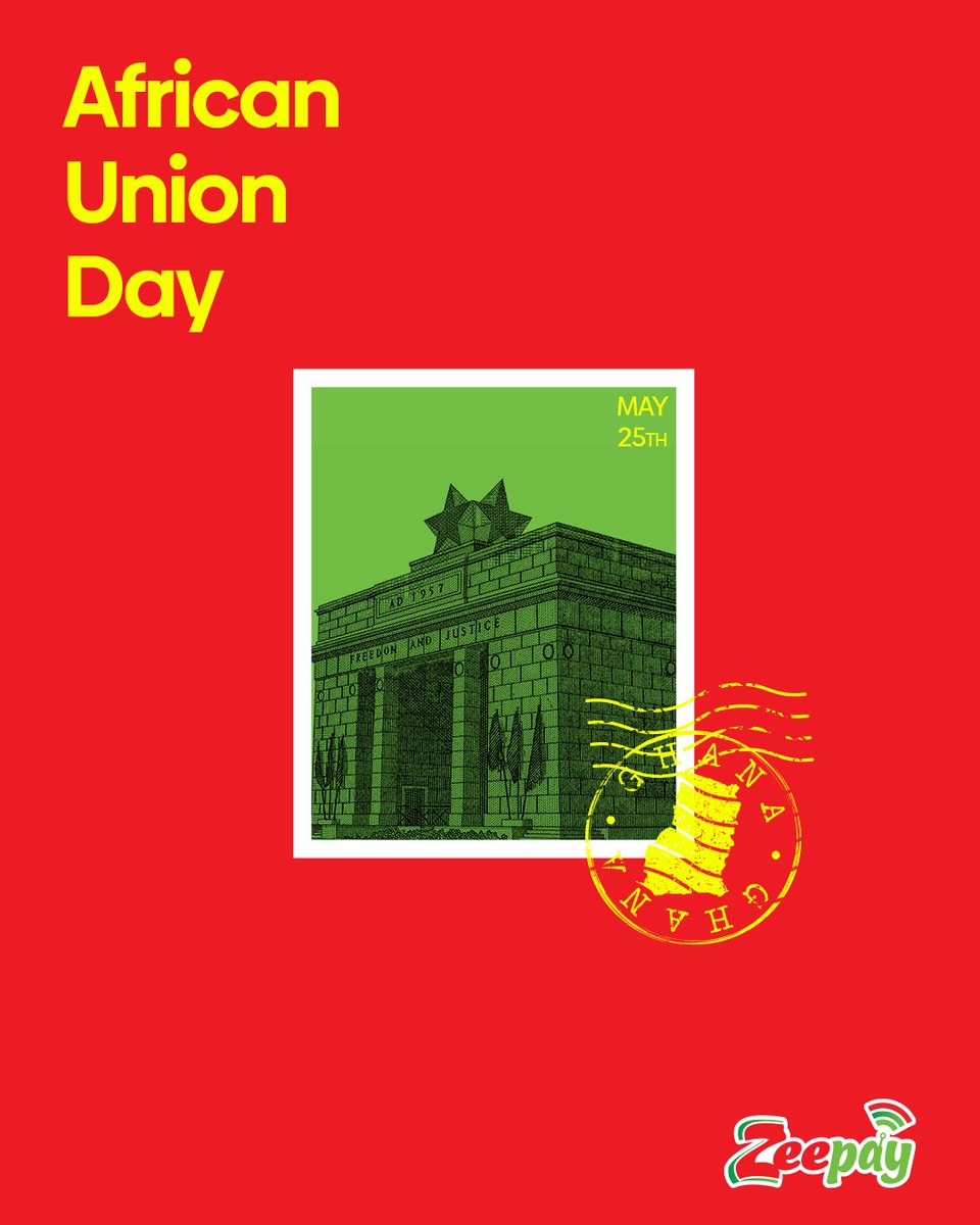 Remembering the transactions made for our freedom. 
Happy African Union Day.

 #AfricanUnionDay #UnityInDiversity #AfricaRising #Zeepay