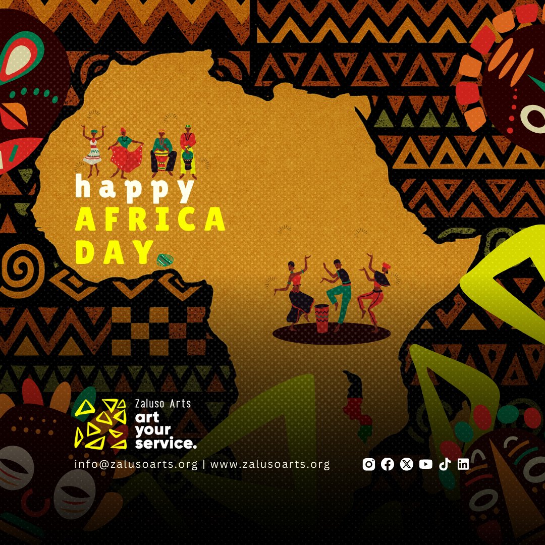 With pride in our roots, freedom in our hearts, and independence in our hands, we wish you a happy Africa day.

#AfricaDay2025 #africaday #africabeauty #africanculture #zalusoarts