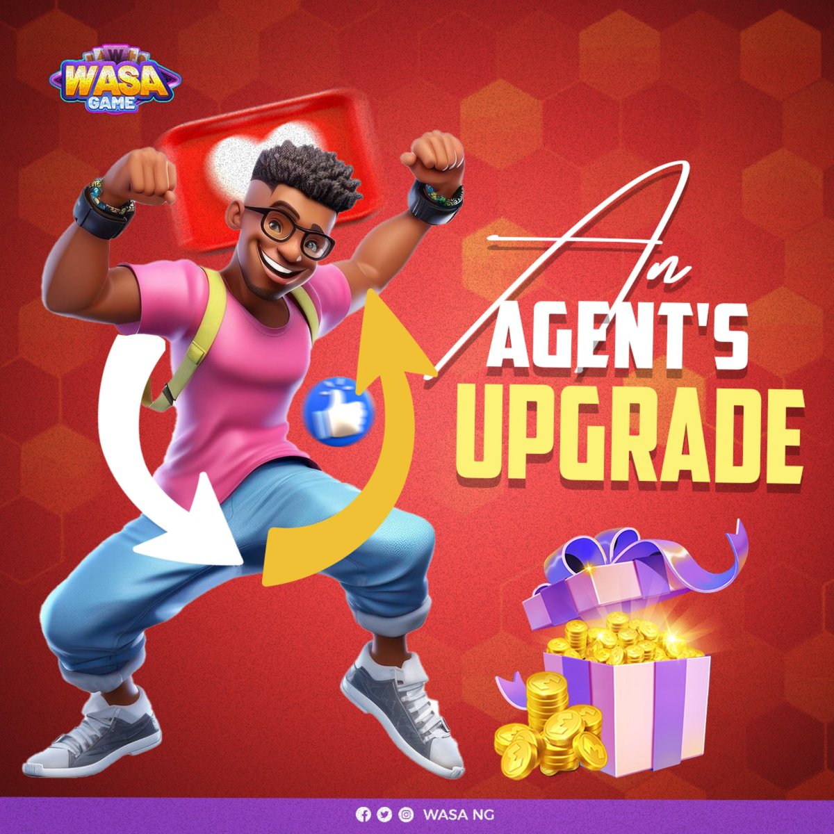 WASA_NG's tweet photo. 🎮💰WASA GAME's Agent's increase is spiralling out of control, as we have more of our Agents hosting MTTs than they previously did.

💥Want to become an agent? Drop a comment below

#Referal #wasagame #casinoonline #casino #PlayToWin #Commission  #10%commission
 #GamingCommunity https://t.co/zZVxLxE8b0