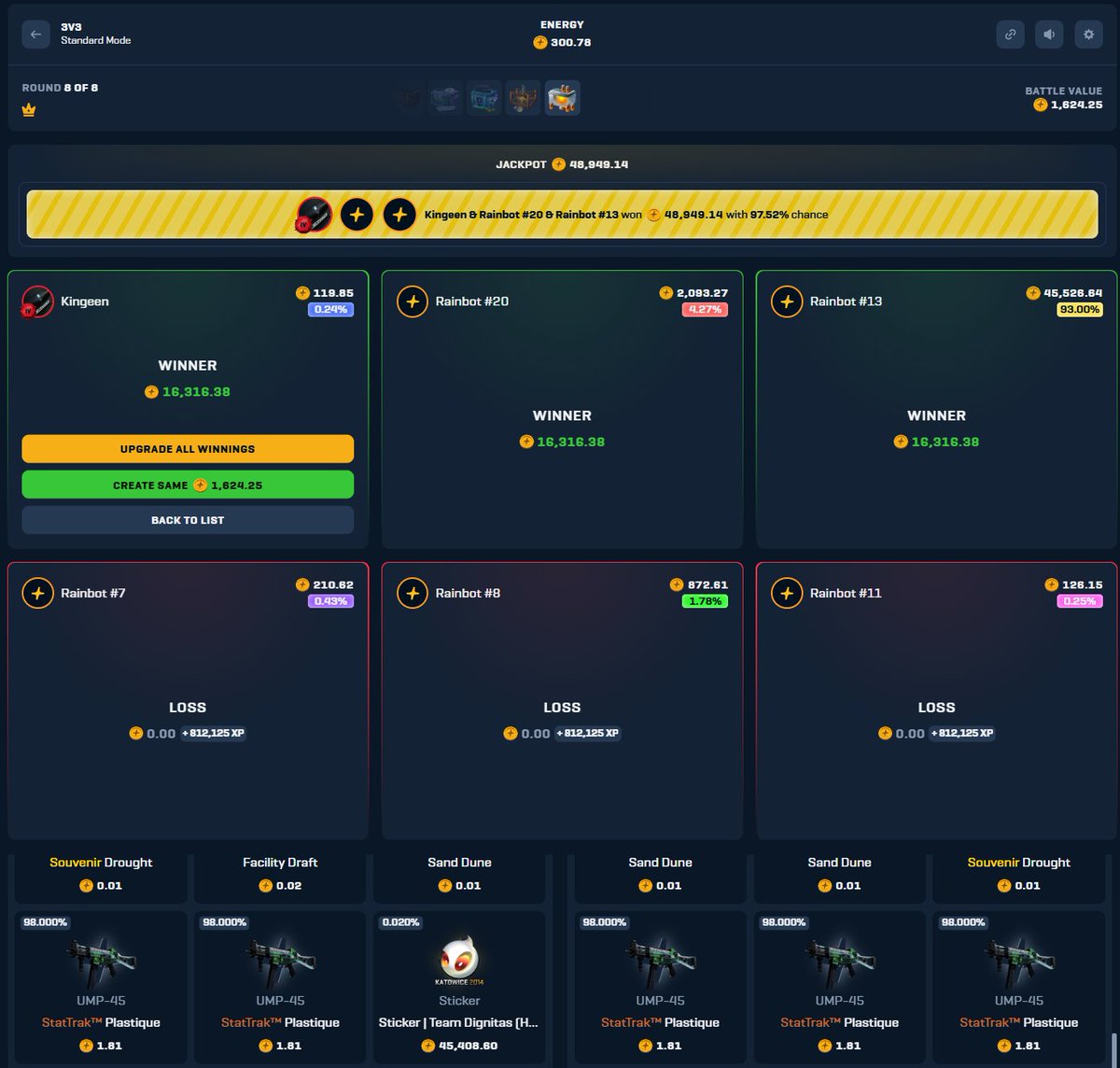 We hit those ⛈️

code KINGEEN on <a href="/raindotgg/">Rain.gg</a> 

BI-Weekly LB - kingeen.com/rain/