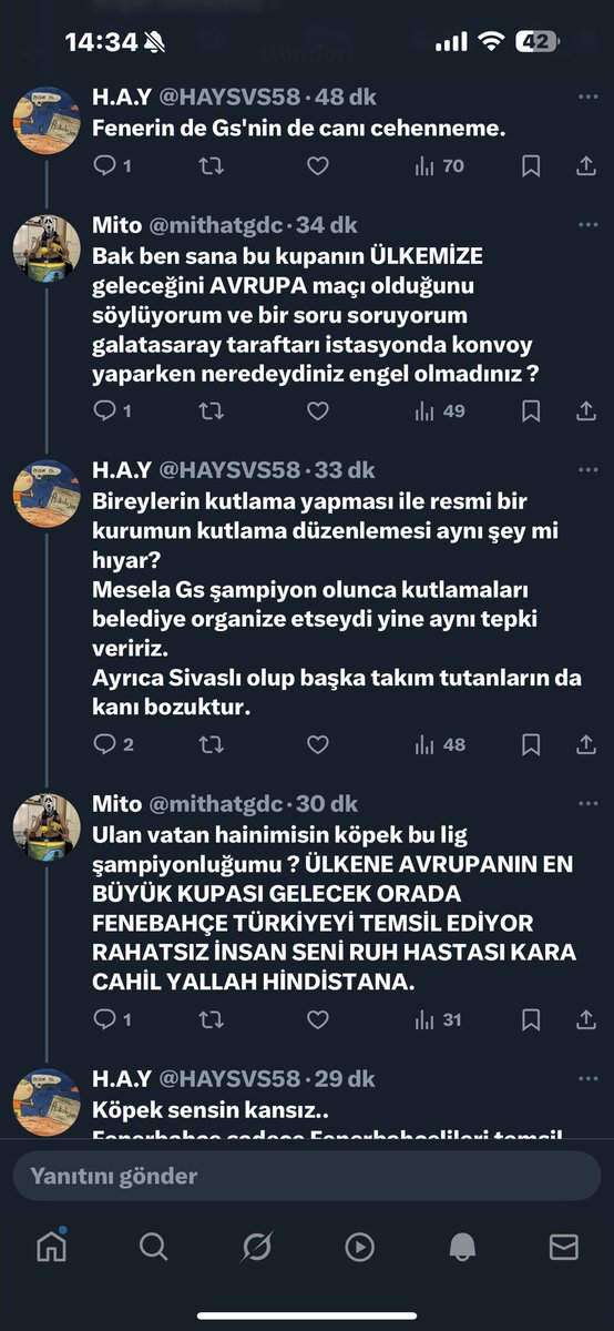 mithatgdc's tweet photo. @HAYSVS58 @sivasbeltr Hahahhaah kim hıyar yazmış önce vatan haini seni sen hainsin ve hain olarak anılacaksın ! https://t.co/1MfDmywp3z