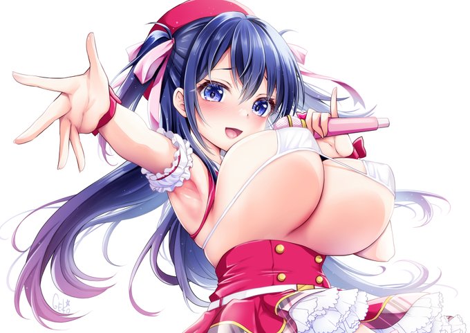 「"清純派"とは、いったい…」

コミティア新刊の表紙用のイラストです!
※詳細は後日お知らせします 