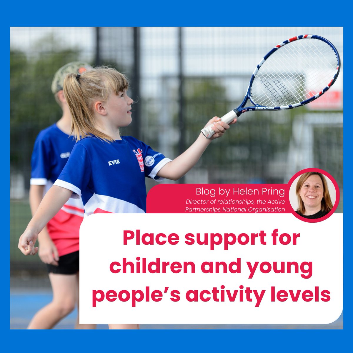In our latest blog the director of relationships for the Active Partnerships National Organisation (APNO) analyses how supporting children and young people's activity levels is key to the place-based working of their nationwide network of Active Partnerships. 

Take a read: