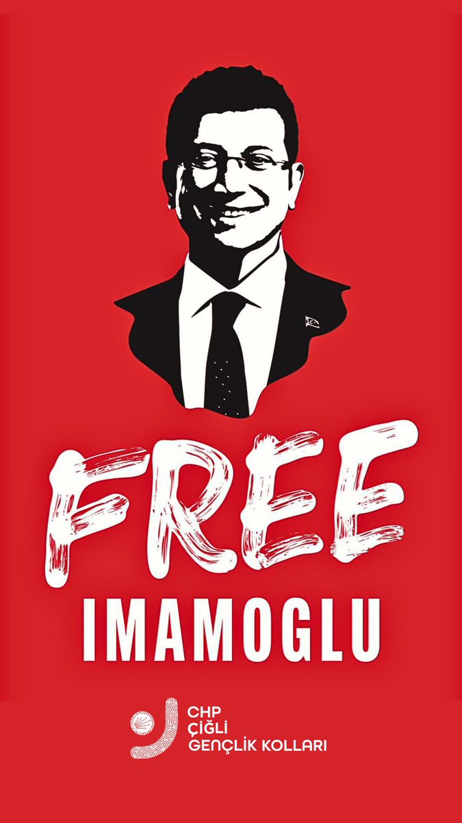 #İmamoğluheryerde 
#Freeİmamoğlu
