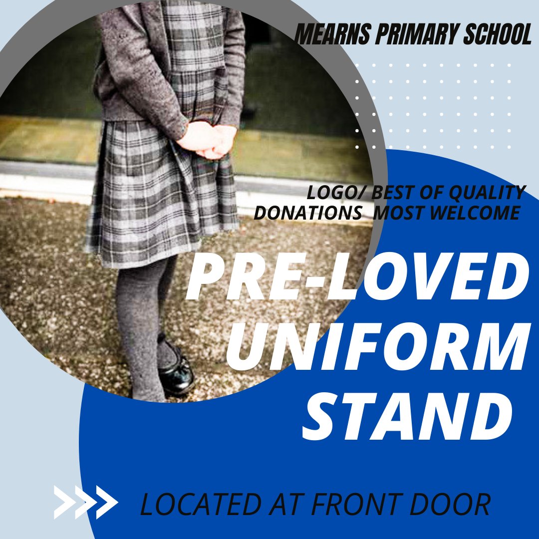 In the UK we throw away an estimated 1.4 million wearable school uniforms each year.  With children growing fast parents have to renew uniform perhaps more often than they would want to. MPS Preloved Stall will be available at Parents Night. Please come and have a browse.
