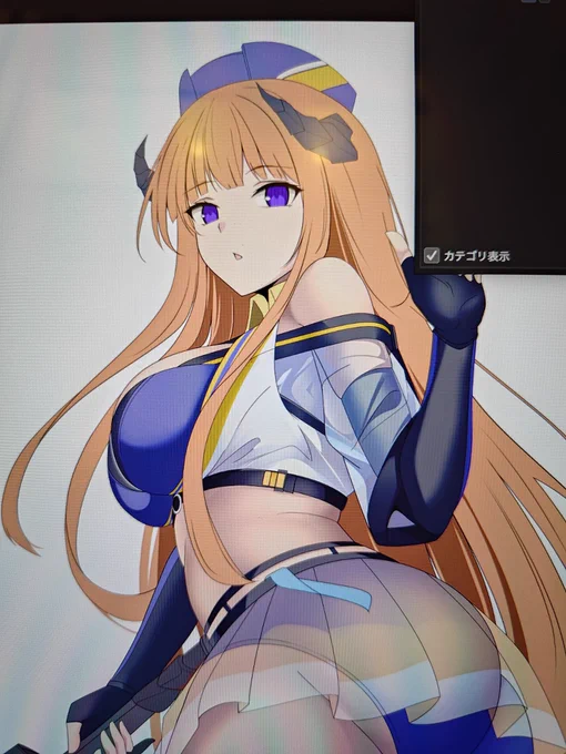 またクイロンさんにボコられたので一旦休憩で絵描く…こんなにボコられたボス初めて 