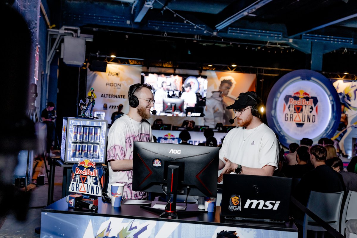 Casters be casting! 🎙️

#RedBullHomeGround