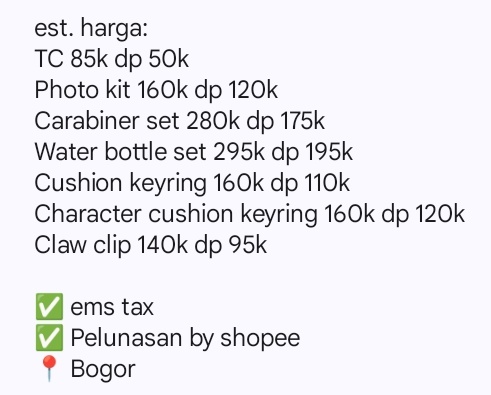 rbuy mau nabung TDS5🐰 mt after dm!! tweet media