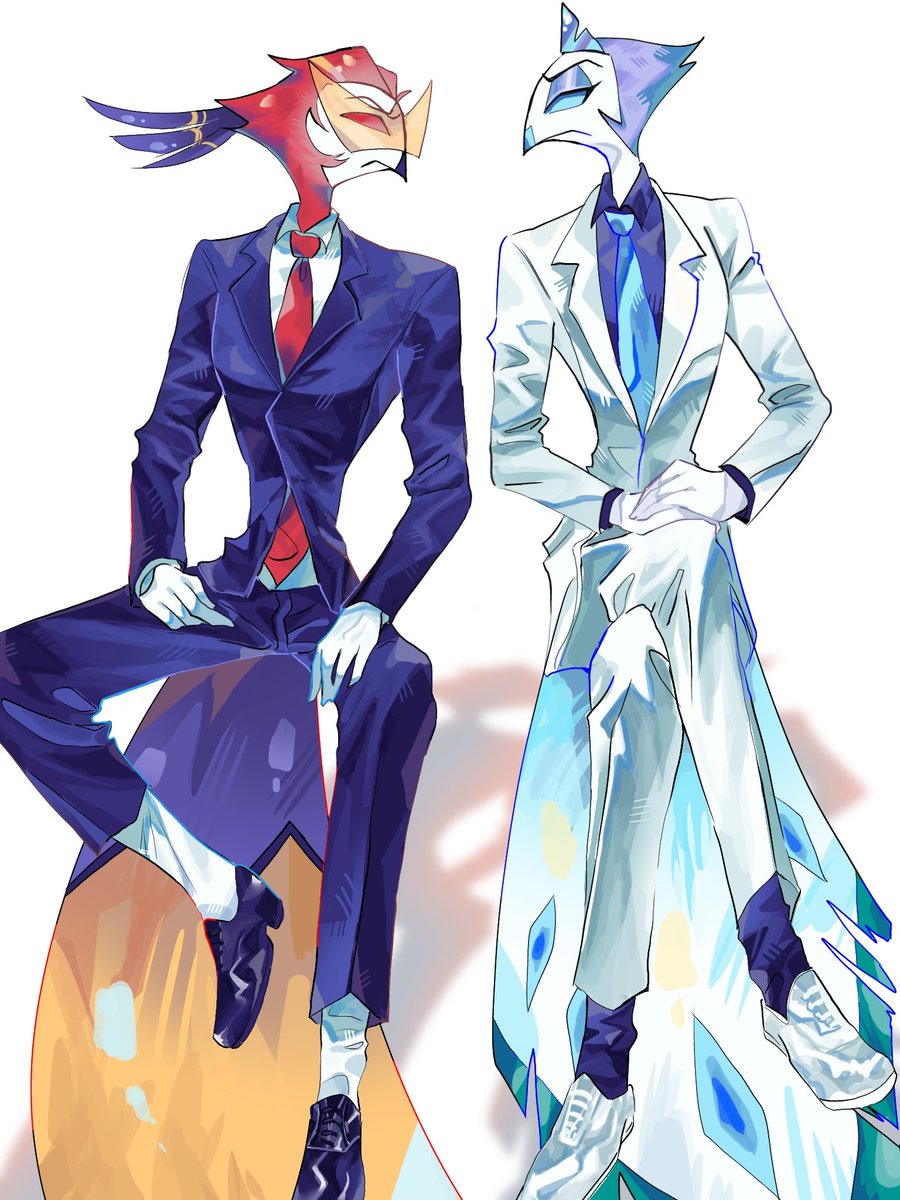 12월                                  1월

한달차이라는게 안믿겨짐
#HelluvaBoss